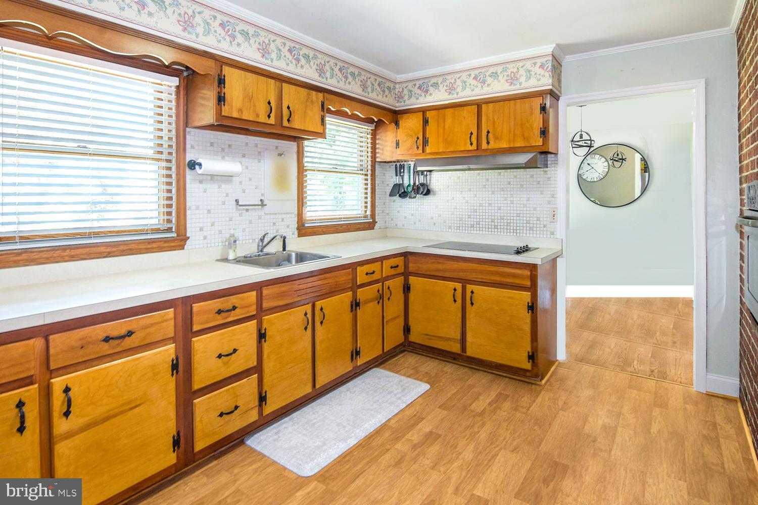 8479 Sexton Road Pasadena, MD 21122 - Photo 14 of 35 Country Kitchen with Wood Cabinetry