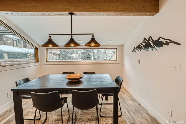 a view of table and chair