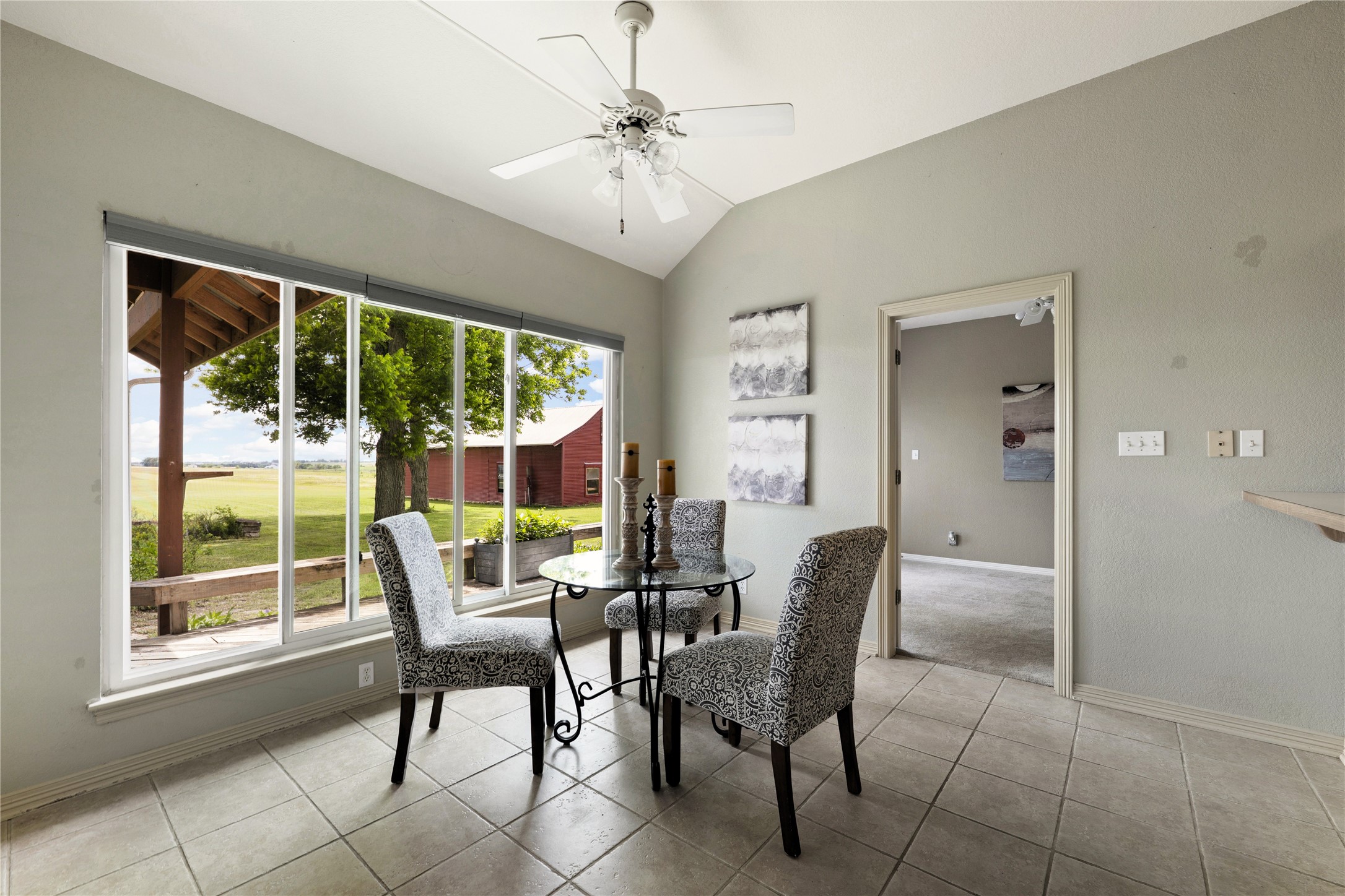 1005 East Buttercup Road Taylor, TX 76574 - Photo 24 of 38 a dining room with furniture window and outside view
