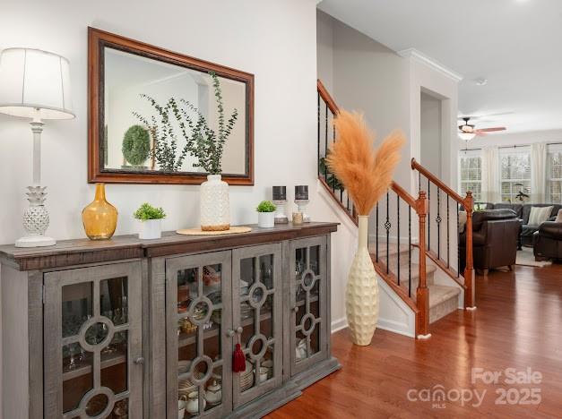 4291 Perth Road Indian Land, SC 29707 - Photo 8 of 41 a view of entryway with furniture and wooden floor