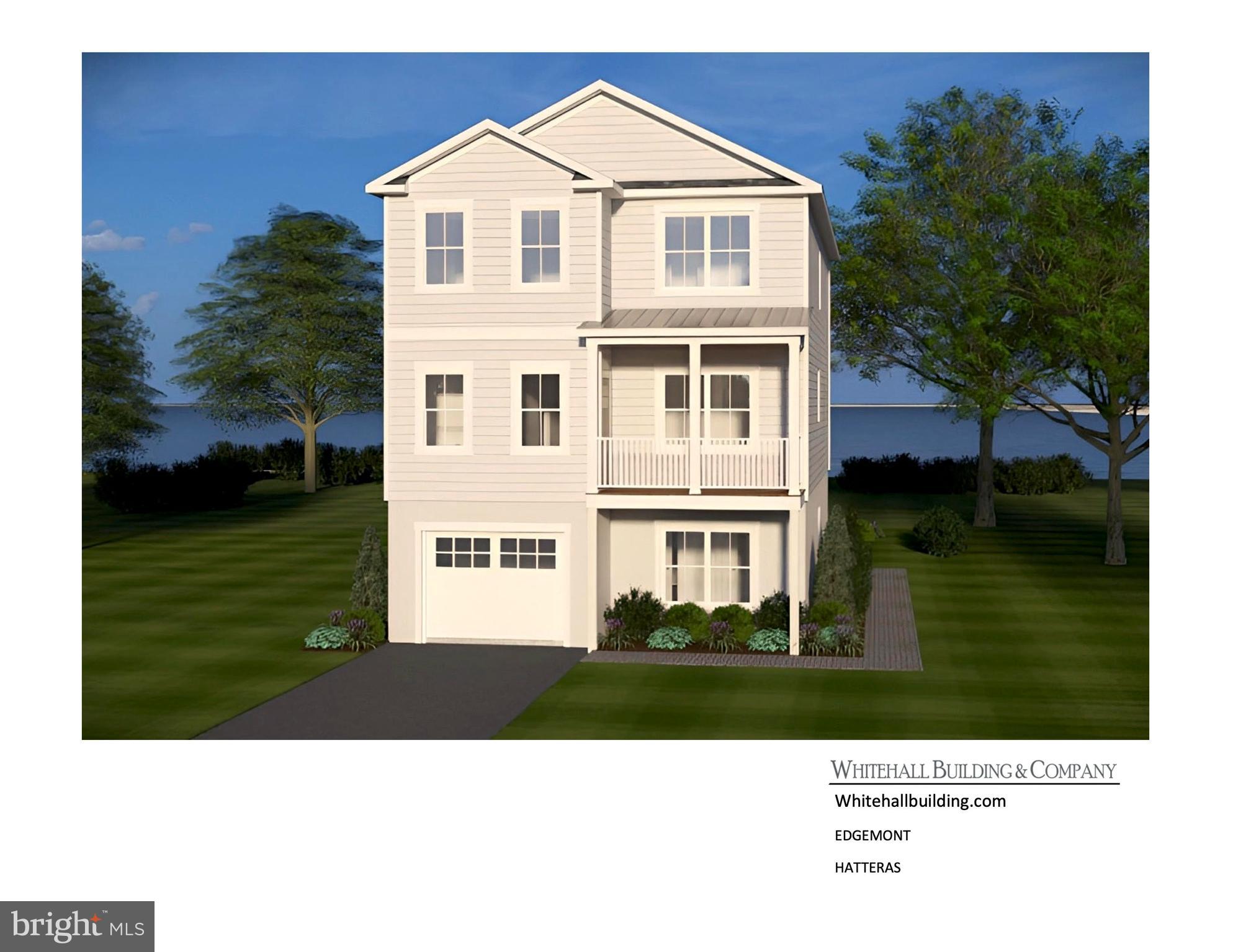 a view of a big house with a big yard