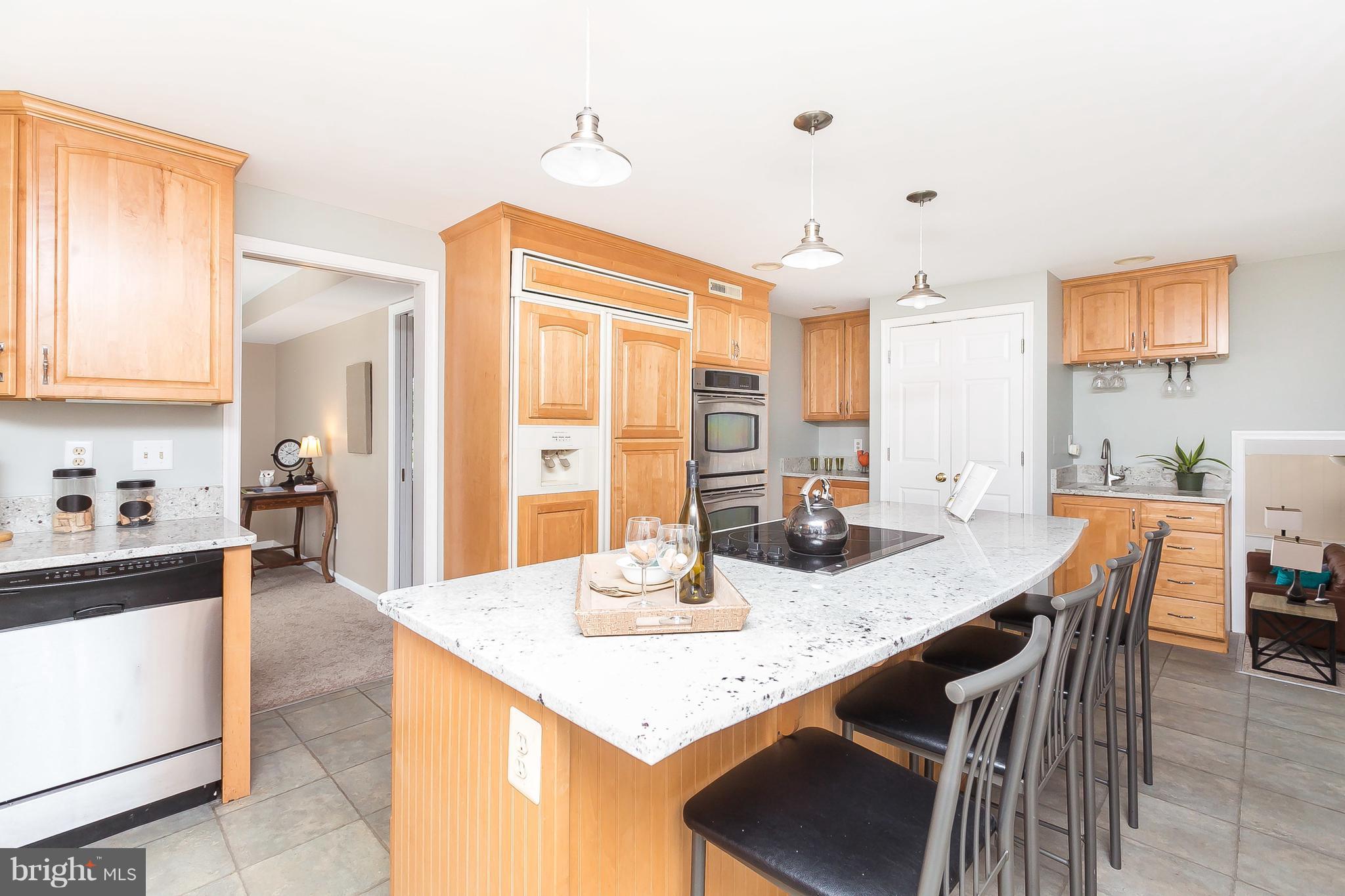 223 Sandee Road Lutherville-Timonium, MD 21093 - Photo 16 of 30 Kitchen offers 2nd sink w/ bar area