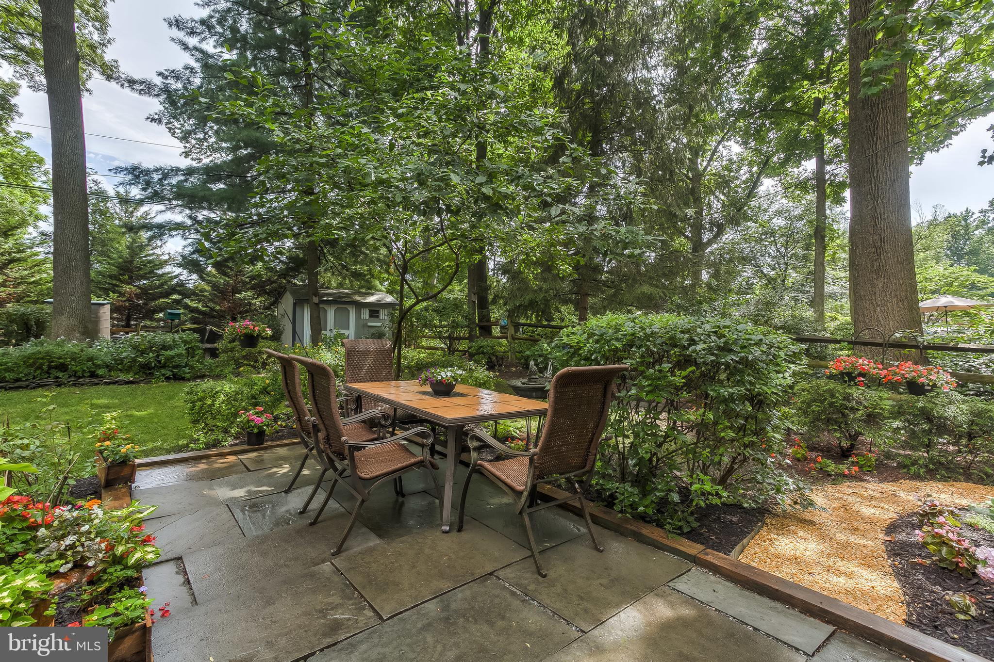 223 Sandee Road Lutherville-Timonium, MD 21093 - Photo 29 of 30 Backyard partially fenced & shed