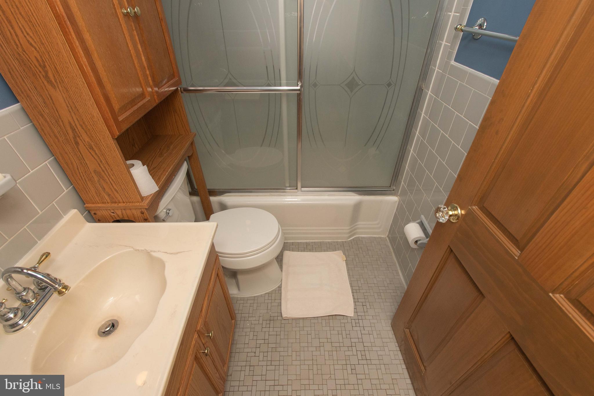 804 Stone Barn Road Towson, MD 21286 - Photo 23 of 40 Updated Hall bathroom