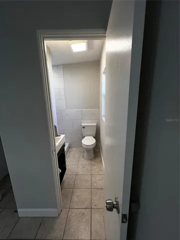 a view of a bathroom