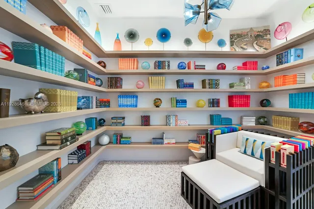 a room with storage and utility