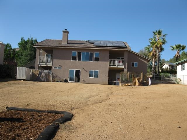 26017 Matlin Road Ramona, CA 92065 - Photo 22 of 25 BACK OF HOUSE