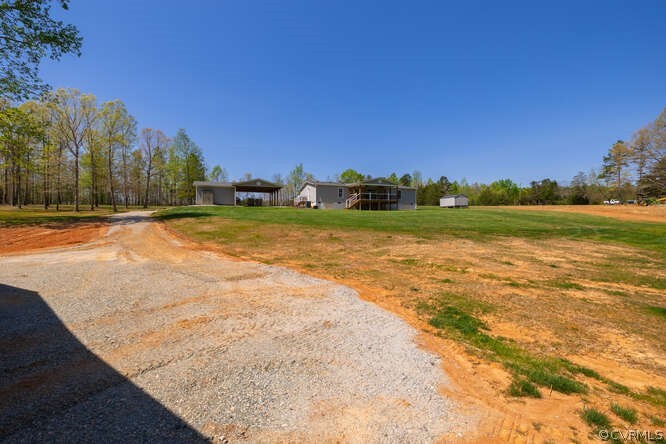 1680 Battes Road Green Bay, VA 23942 - Photo 28 of 38 a view of a yard with a house