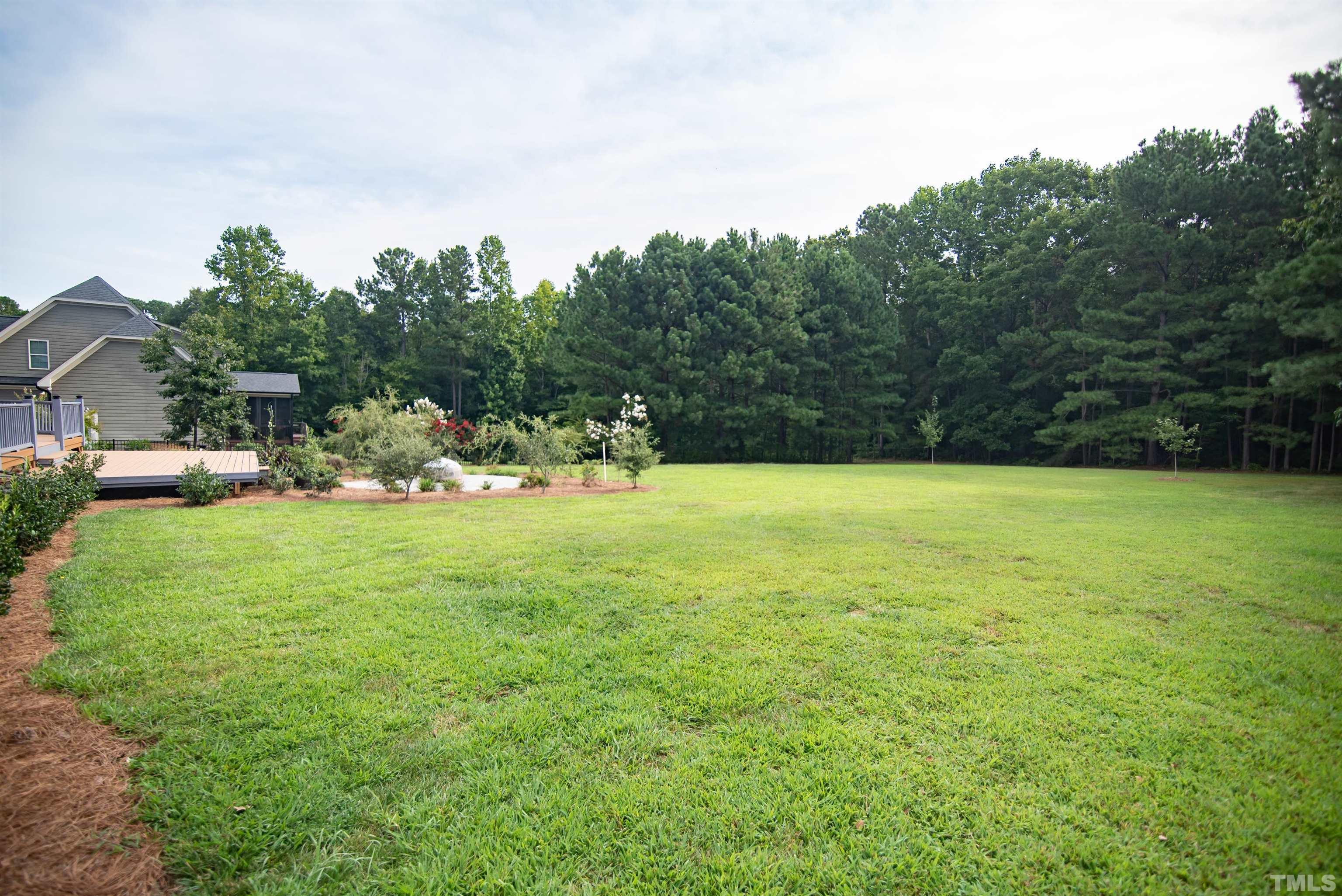 15004 Massimo Dr. Wake Forest, NC 27587 - Photo 26 of 27 a view of a swimming pool and trees in the background
