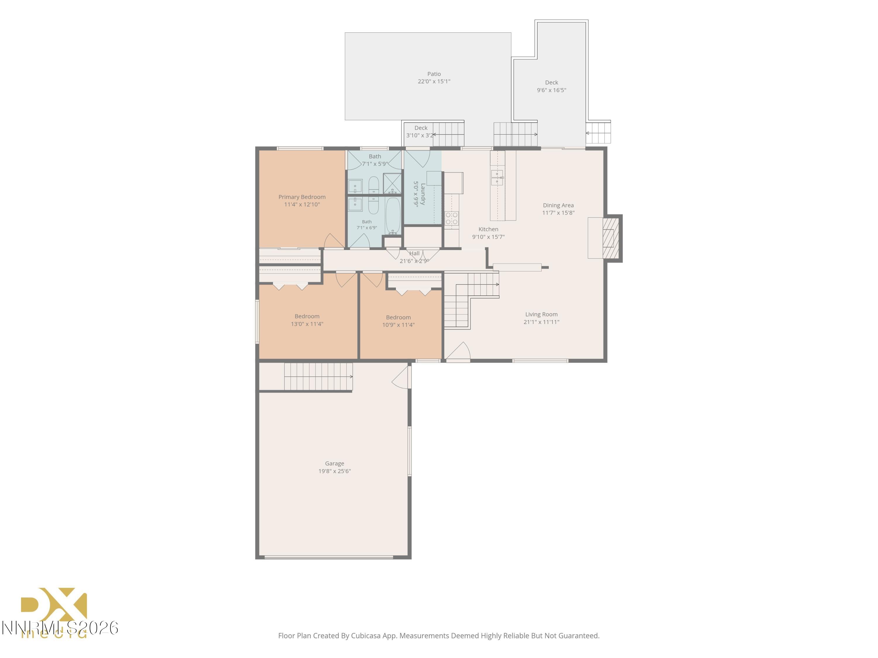 1310 Earl Drive Reno, NV 89503 - Photo 52 of 53 2-Floorplan_2