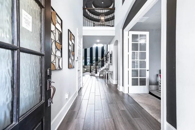 a view of balcony and living room
