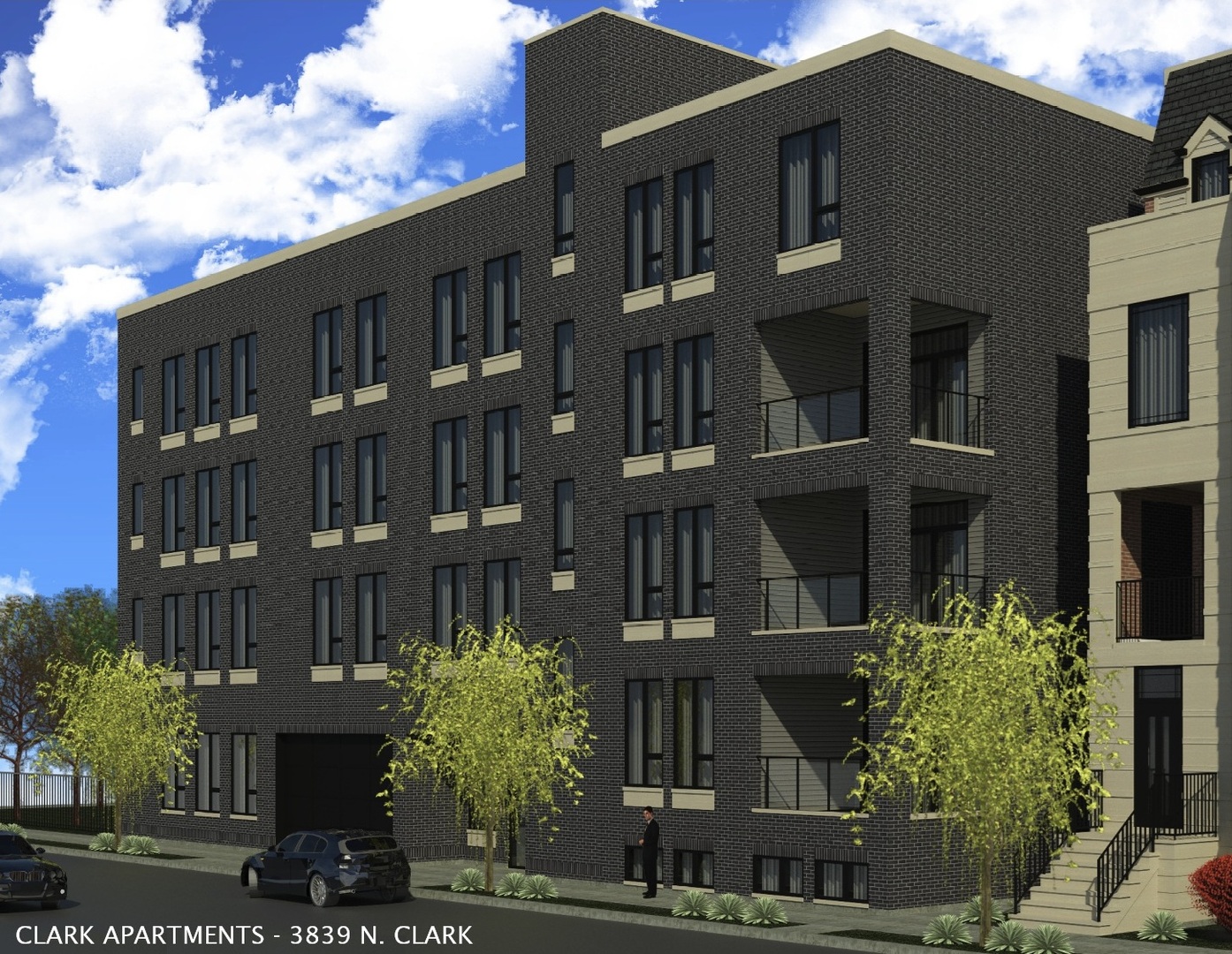 3839 North Clark Street, Unit 105 Chicago, IL 60613 - Photo 1 of 7 a front view of a building