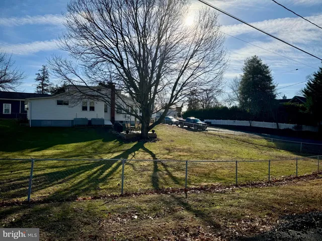 a view of a city street from a building