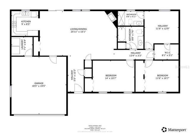$322,500 | 1110 Southwest 19th Place, Gainesville, FL 32601