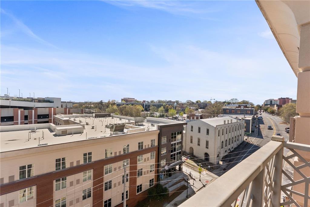 755 West Broad Street, Unit 820 Athens, GA 30601 - Photo 18 of 64 a view of a city from a terrace