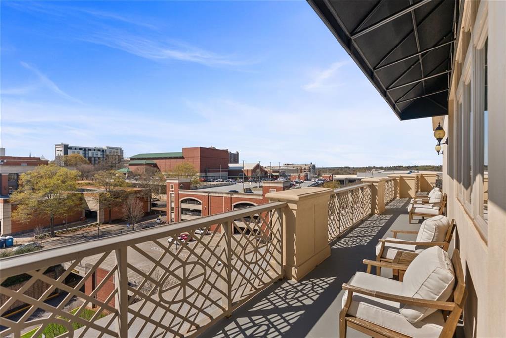 755 West Broad Street, Unit 820 Athens, GA 30601 - Photo 45 of 64 a view of city from balcony