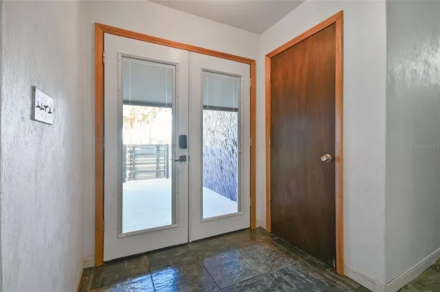 a view of an entryway