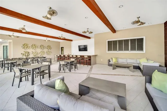 a house with palm tree in front of it