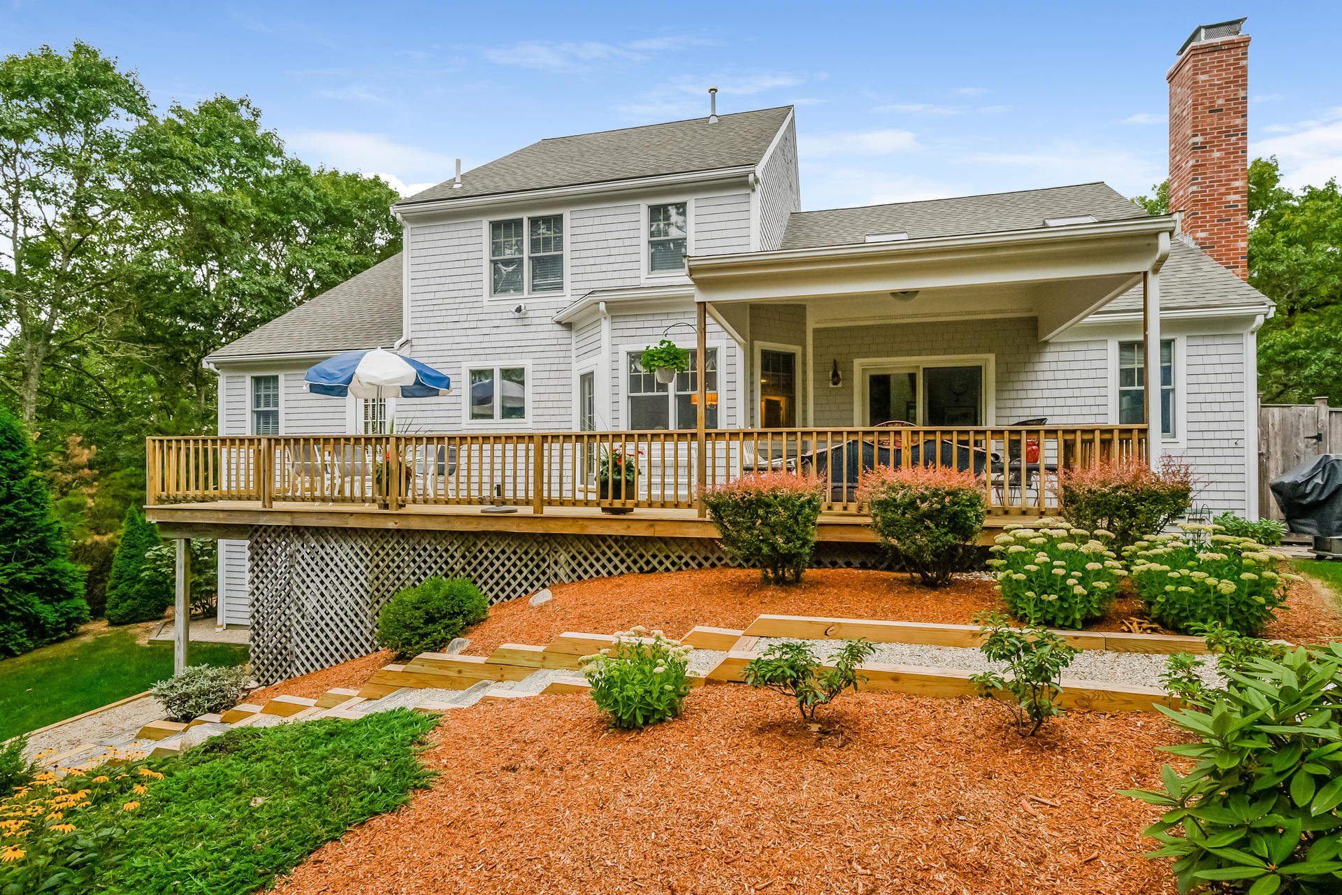 112 Cairn Ridge Road East Falmouth, MA 02536 - Photo 24 of 31 a view of house with a yard
