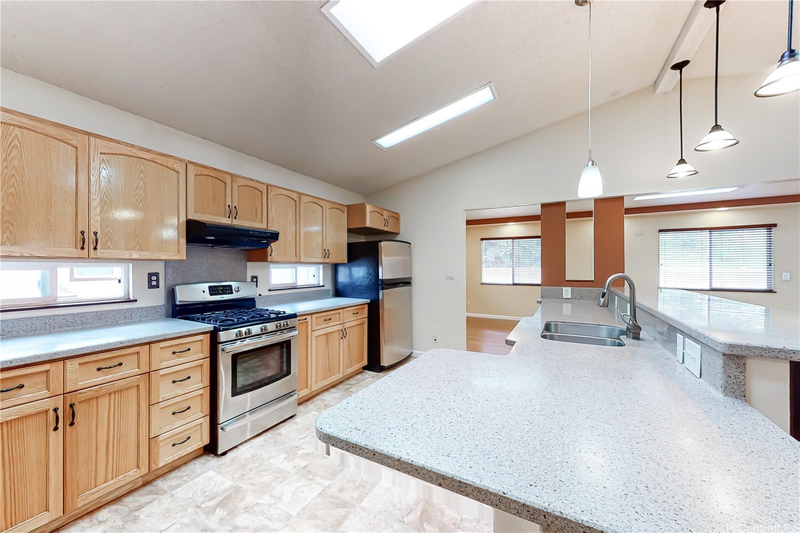 45-655 Apapane Street, Unit UPSTAIRS Kaneohe, HI 96744 - Photo 4 of 19 Kitchen Area