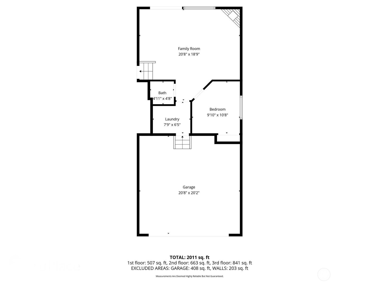 21012 Springhaven Way East Bonney Lake, WA 98391 - Photo 36 of 39 a picture of floor plan