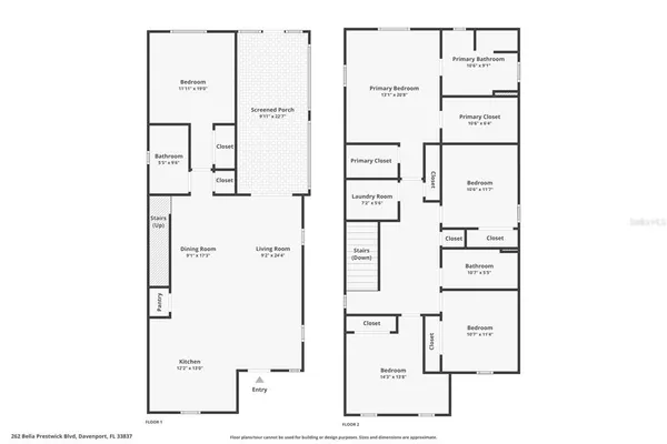$2,500 | 262 Bella Prestwick Boulevard, Davenport, FL 33837