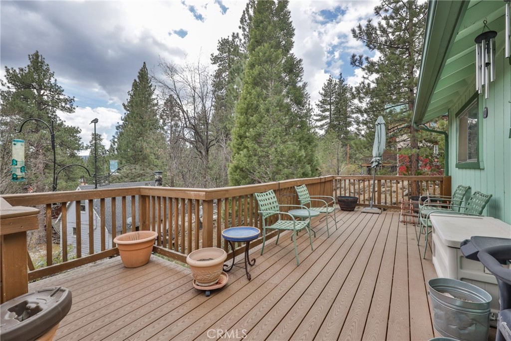 39177 Arapahoe Road Fawnskin, CA 92333 - Photo 29 of 39 a view of roof deck with patio