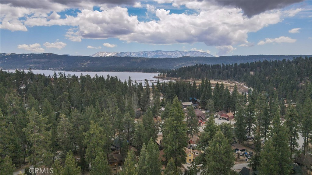 39177 Arapahoe Road Fawnskin, CA 92333 - Photo 34 of 39 a view of a lake from a yard