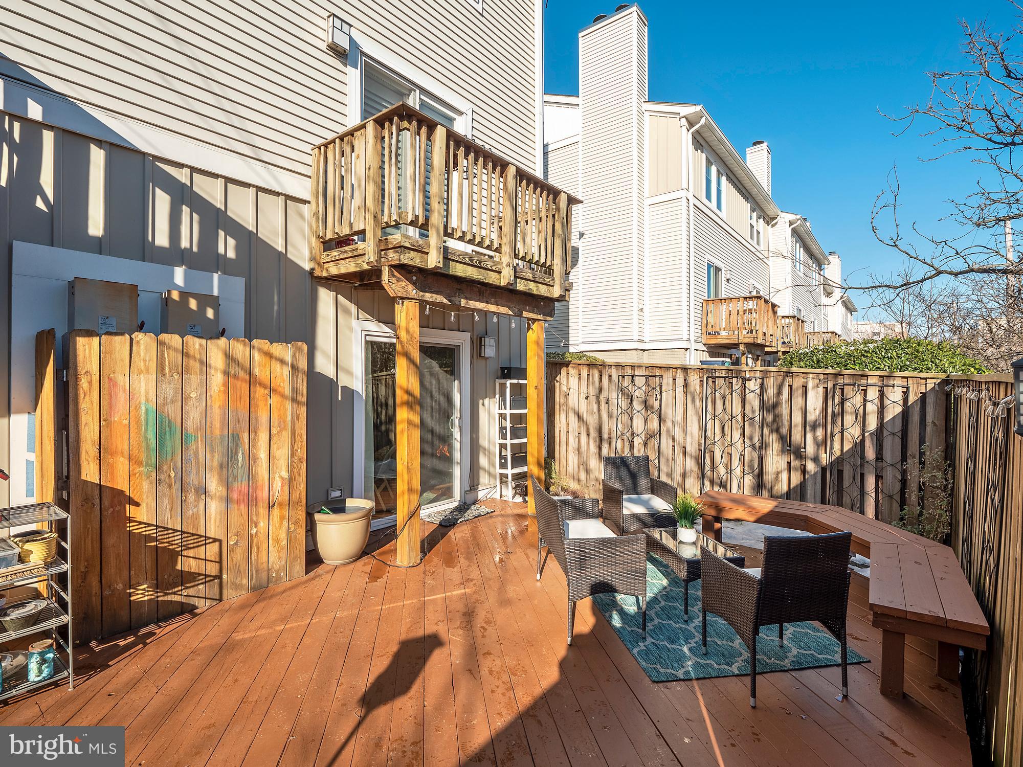 3902 9th Road South Arlington, VA 22204 - Photo 42 of 45 Spacious Fenced In Patio Area