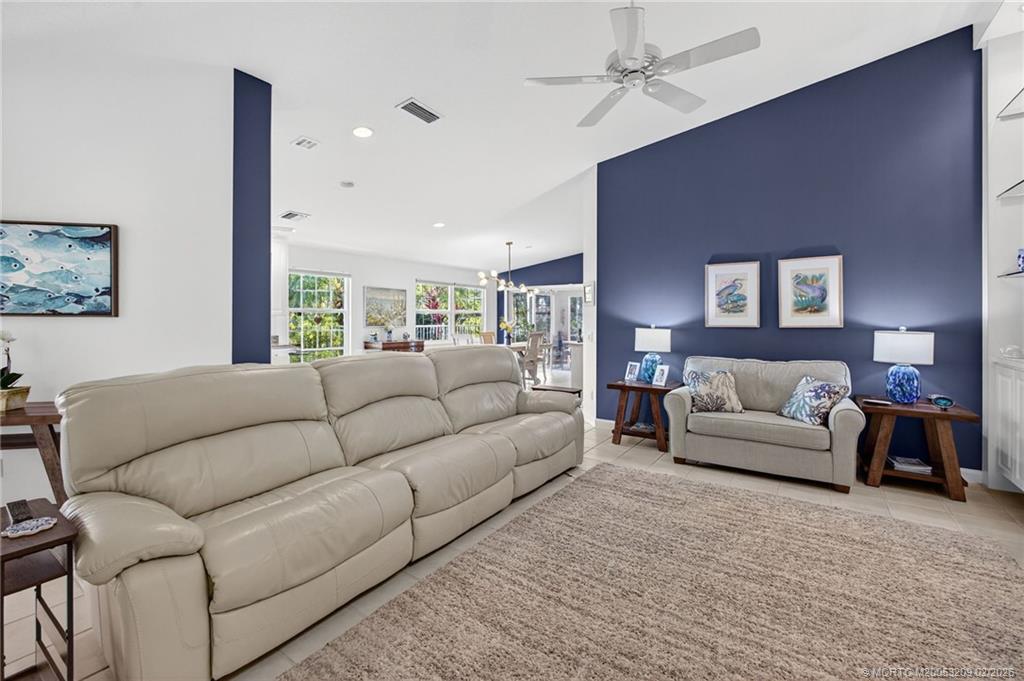 1035 Southwest Tamarrow Place Stuart, FL 34997 - Photo 12 of 46 Vaulted ceiling