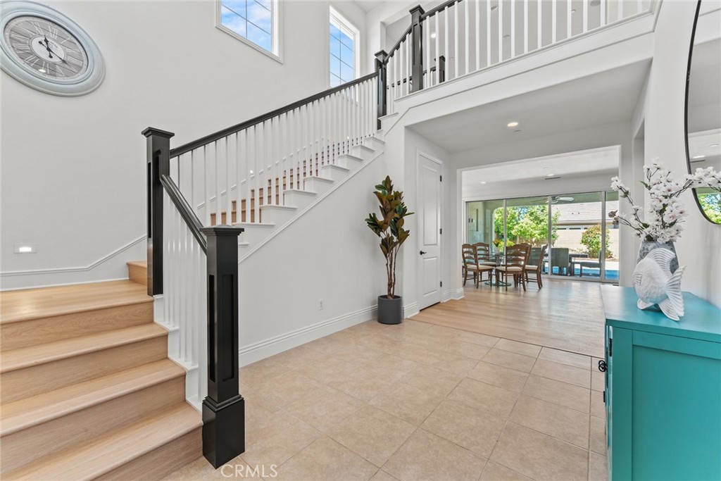 115 Mustard Irvine, CA 92618 - Photo 18 of 74 a view of entryway and hall with wooden floor