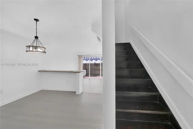 a view of entryway and hall