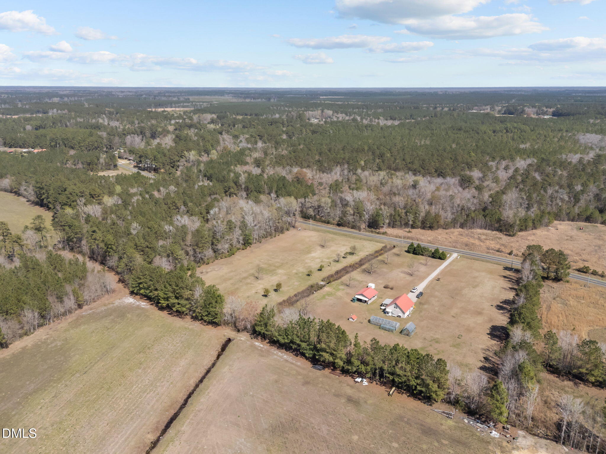 828 Chair Factory Road Nakina, NC 28455 - Photo 12 of 54 an aerial view of a house