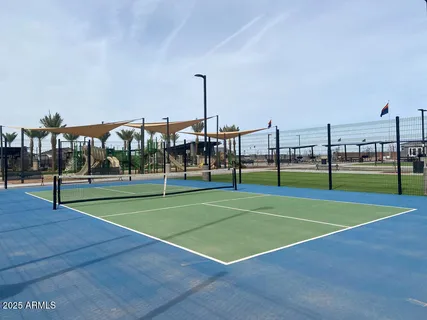 a view of tennis court