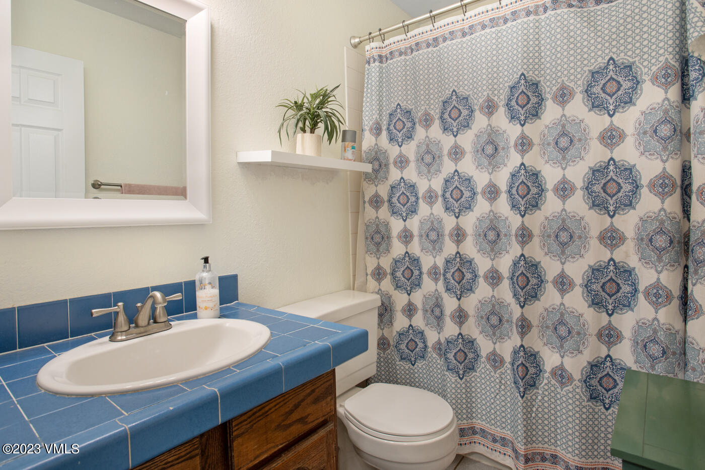 503 Park View Lane Gypsum, CO 81637 - Photo 7 of 24 a bathroom with a sink a toilet and a mirror