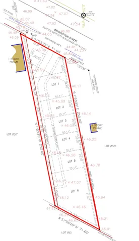 a view of a hallway with large windows