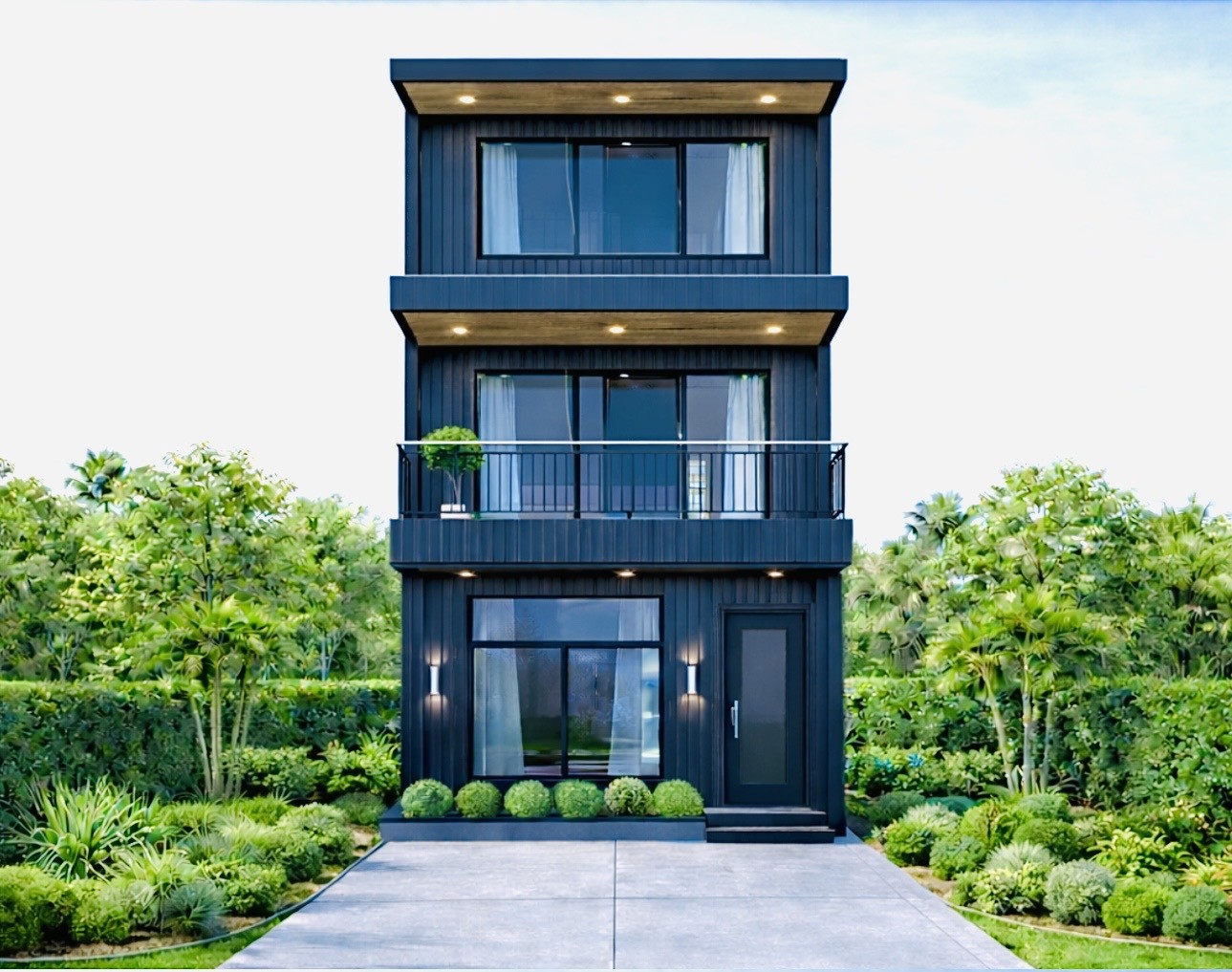 5414 Bennington Street Houston, TX 77028 - Photo 3 of 7 a house view with a garden