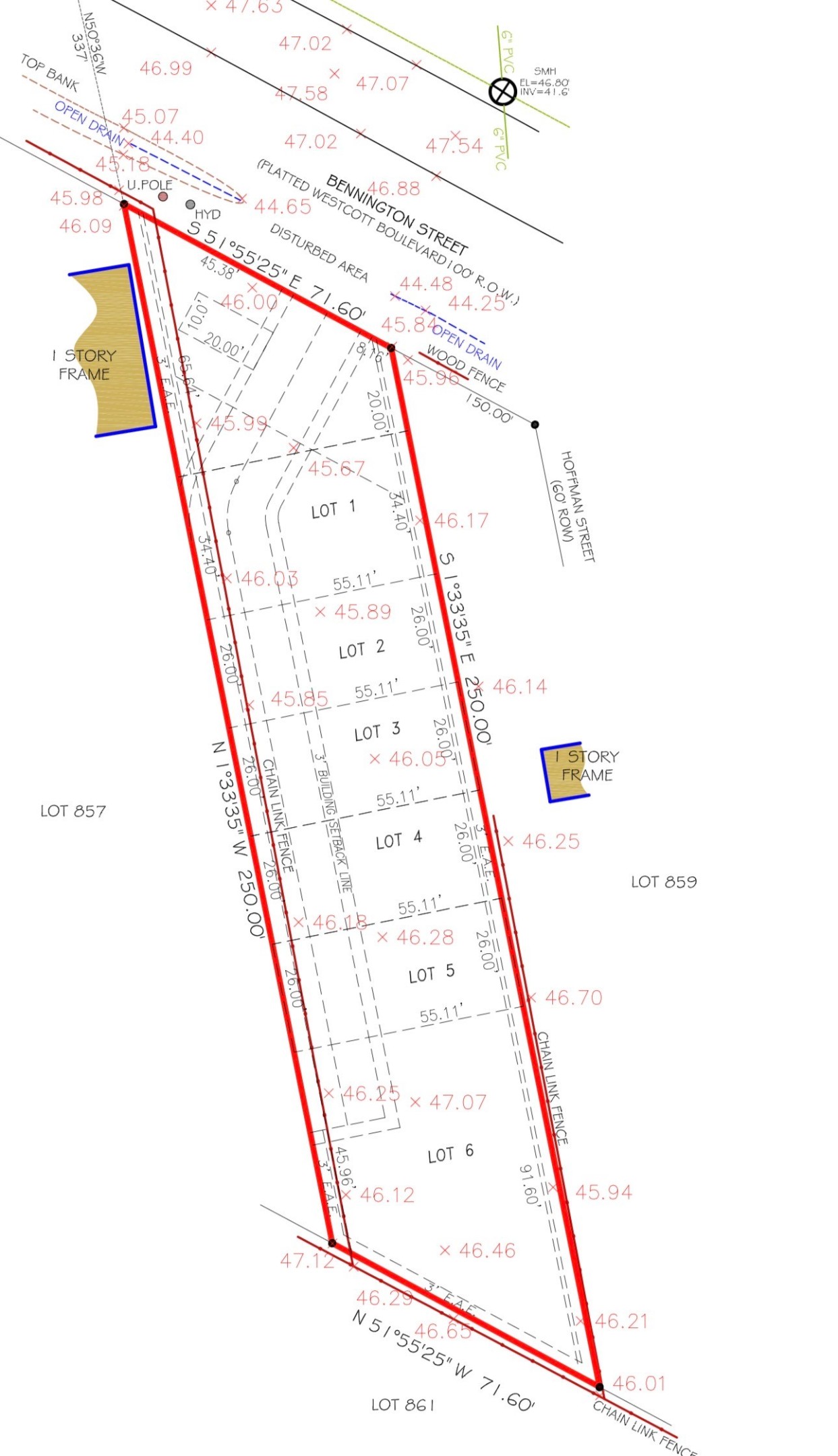 5414 Bennington Street Houston, TX 77028 - Photo 6 of 7 a view of a hallway with large trees