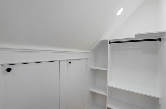 a view of closet area