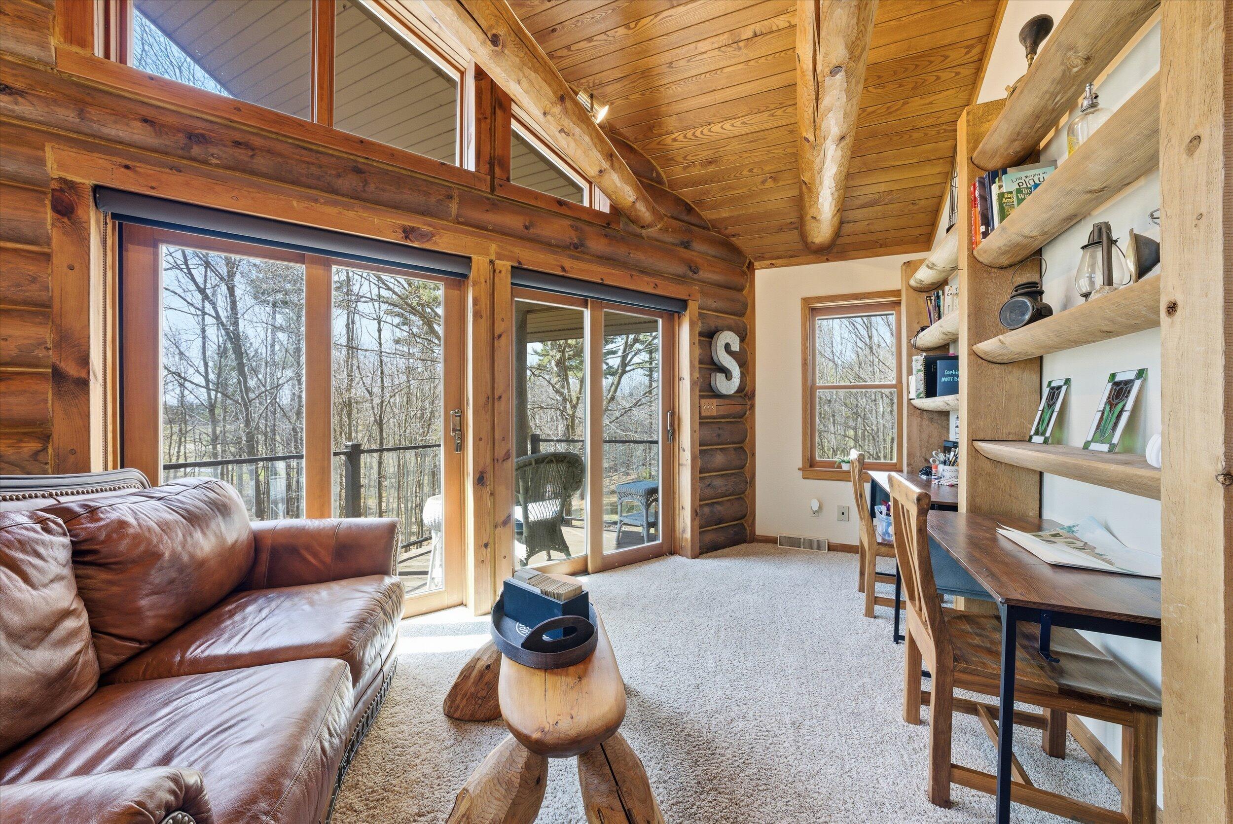 9020 Marken Road Liberty, WI 54245 - Photo 23 of 77 Balcony Open Office Area