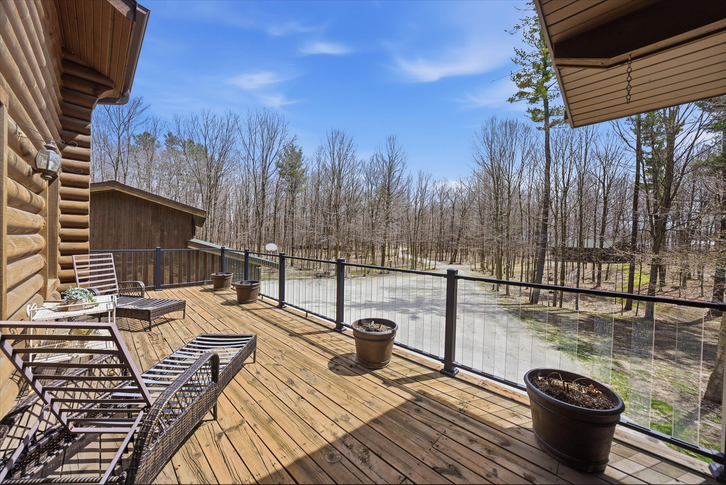 9020 Marken Road Liberty, WI 54245 - Photo 39 of 77 South Balcony off Main Level