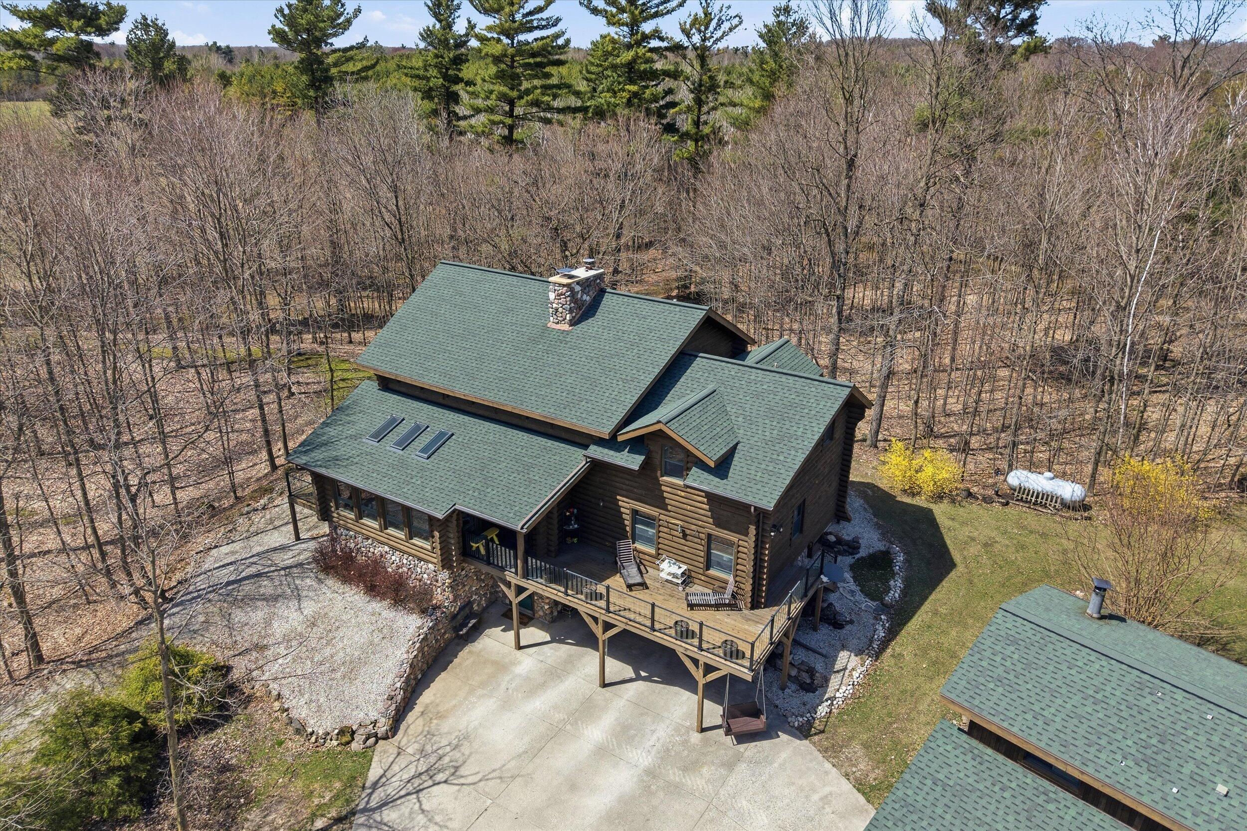9020 Marken Road Liberty, WI 54245 - Photo 45 of 77 Aerial House