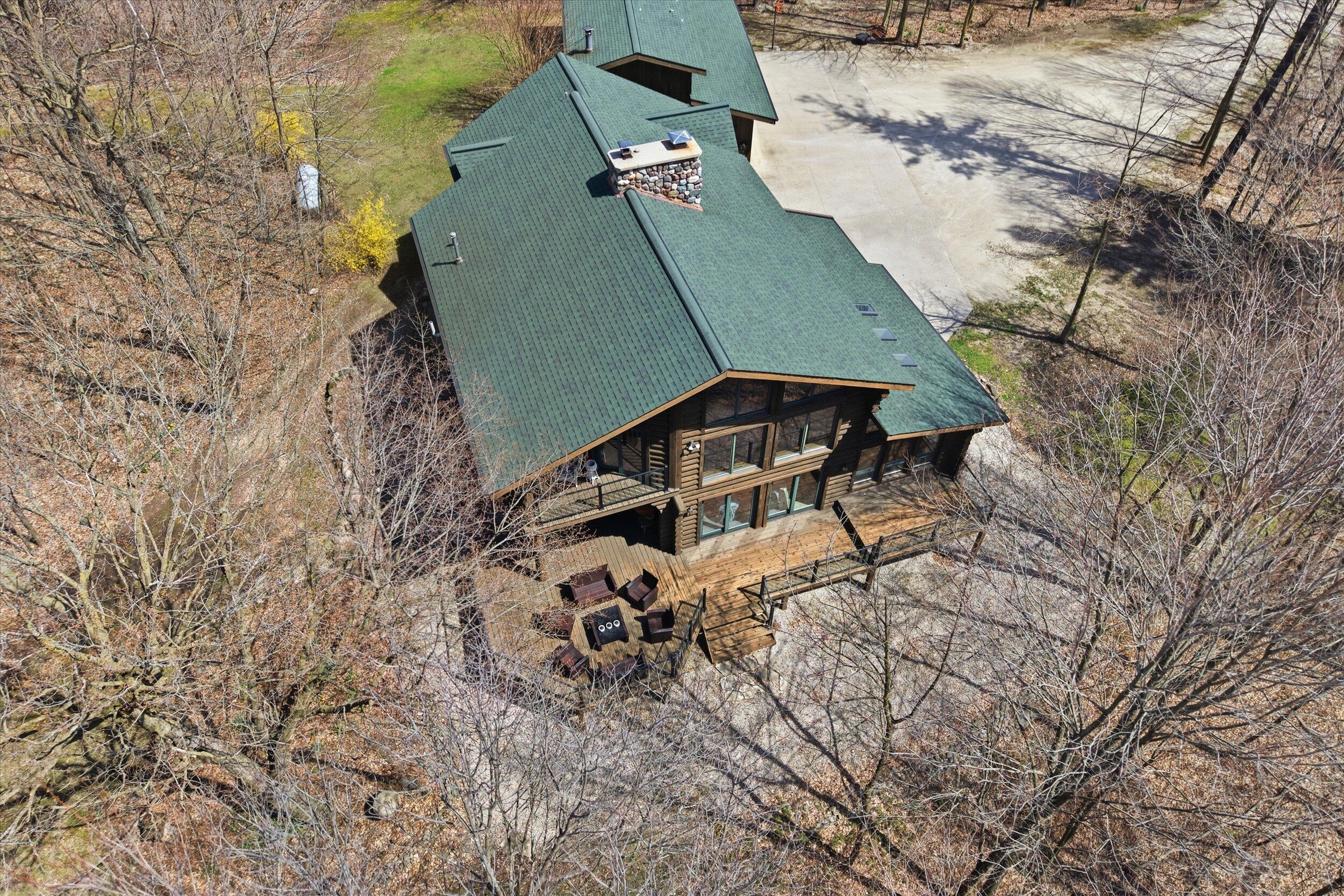 9020 Marken Road Liberty, WI 54245 - Photo 46 of 77 Aerial House 2