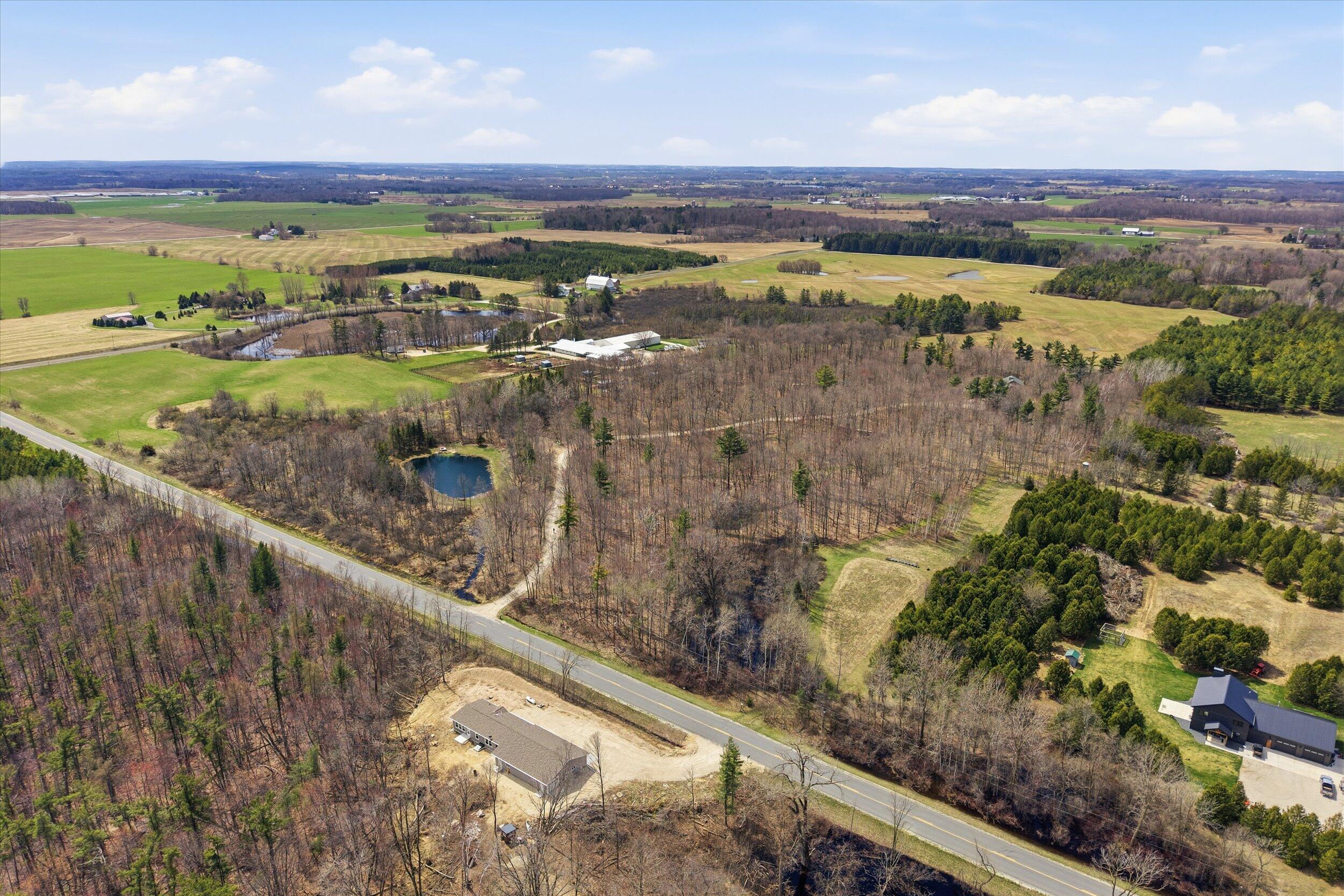 9020 Marken Road Liberty, WI 54245 - Photo 64 of 77 Aerial Looking SW
