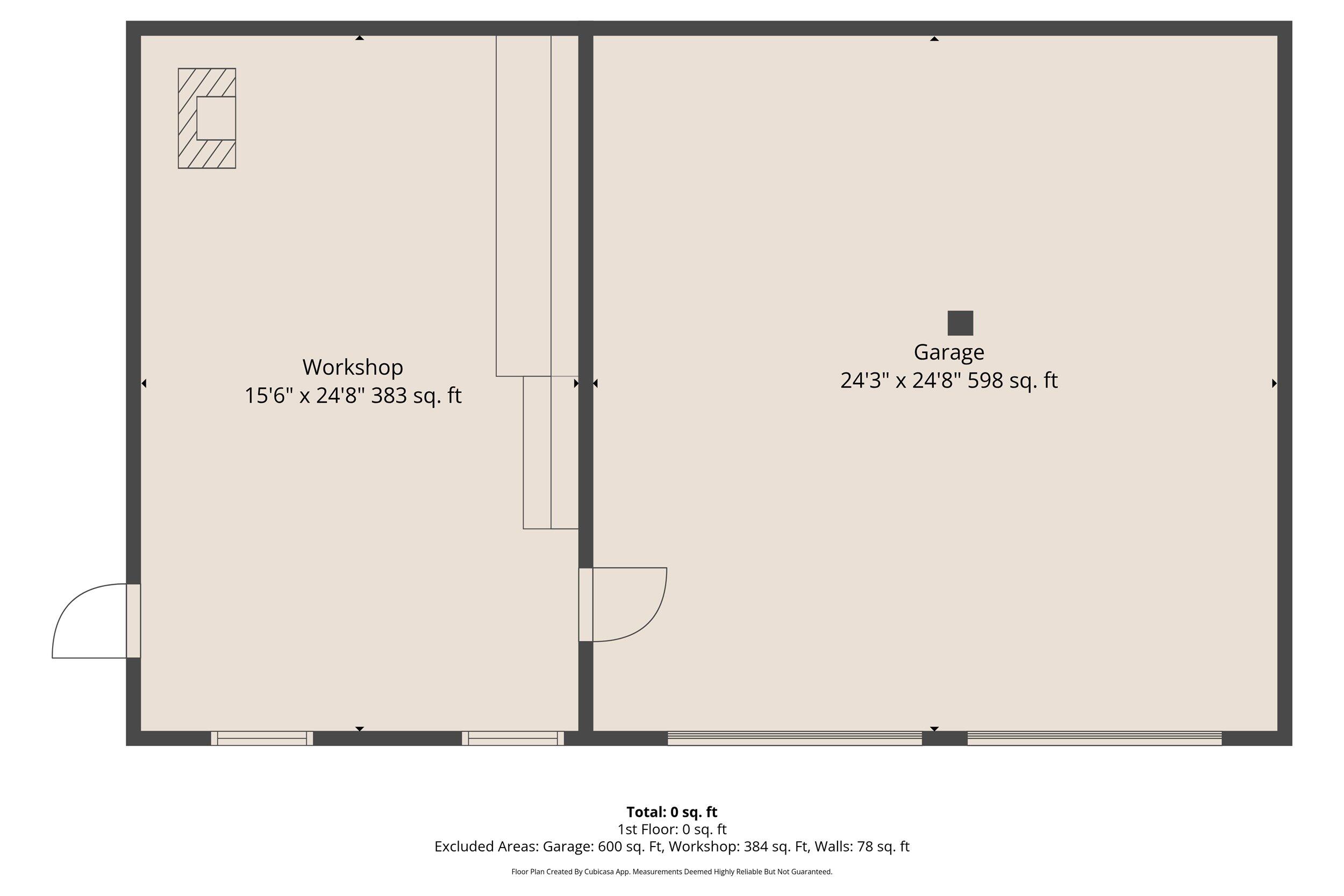 9020 Marken Road Liberty, WI 54245 - Photo 76 of 77 Detached Workshop & Garage