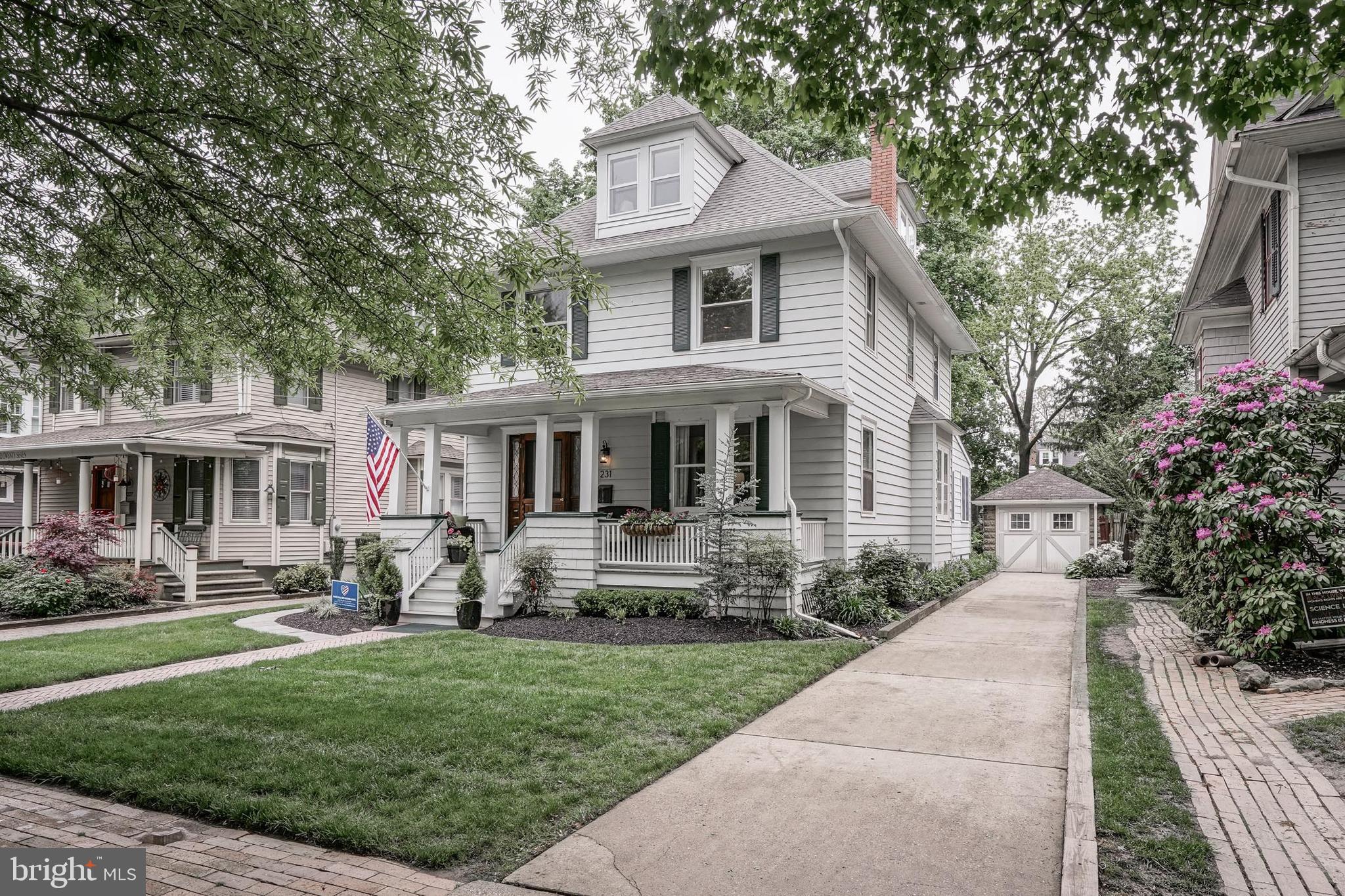 231 Chestnut Street Haddonfield, NJ 08033 - Photo 1 of 39 Four Square Victorian with charming curb appeal