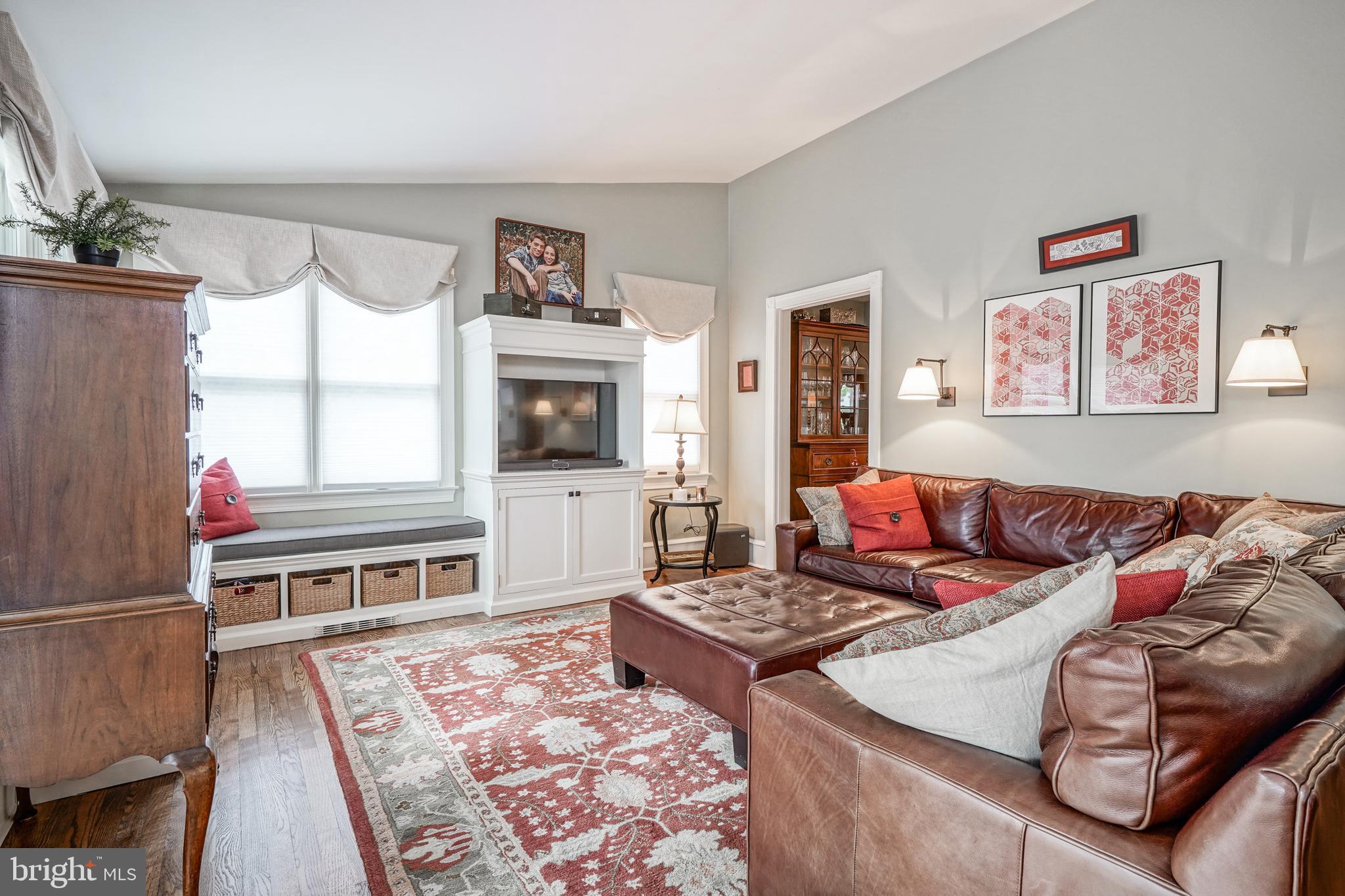 231 Chestnut Street Haddonfield, NJ 08033 - Photo 17 of 39 Family room has custom benches with organizers