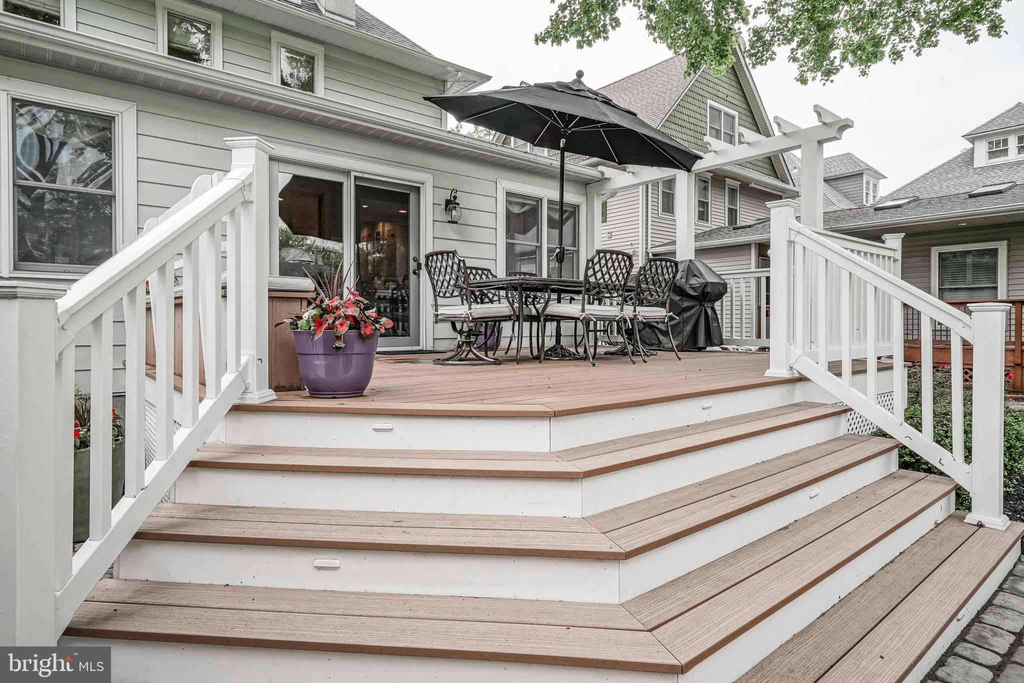 231 Chestnut Street Haddonfield, NJ 08033 - Photo 39 of 39 Automatic deck and step lighting