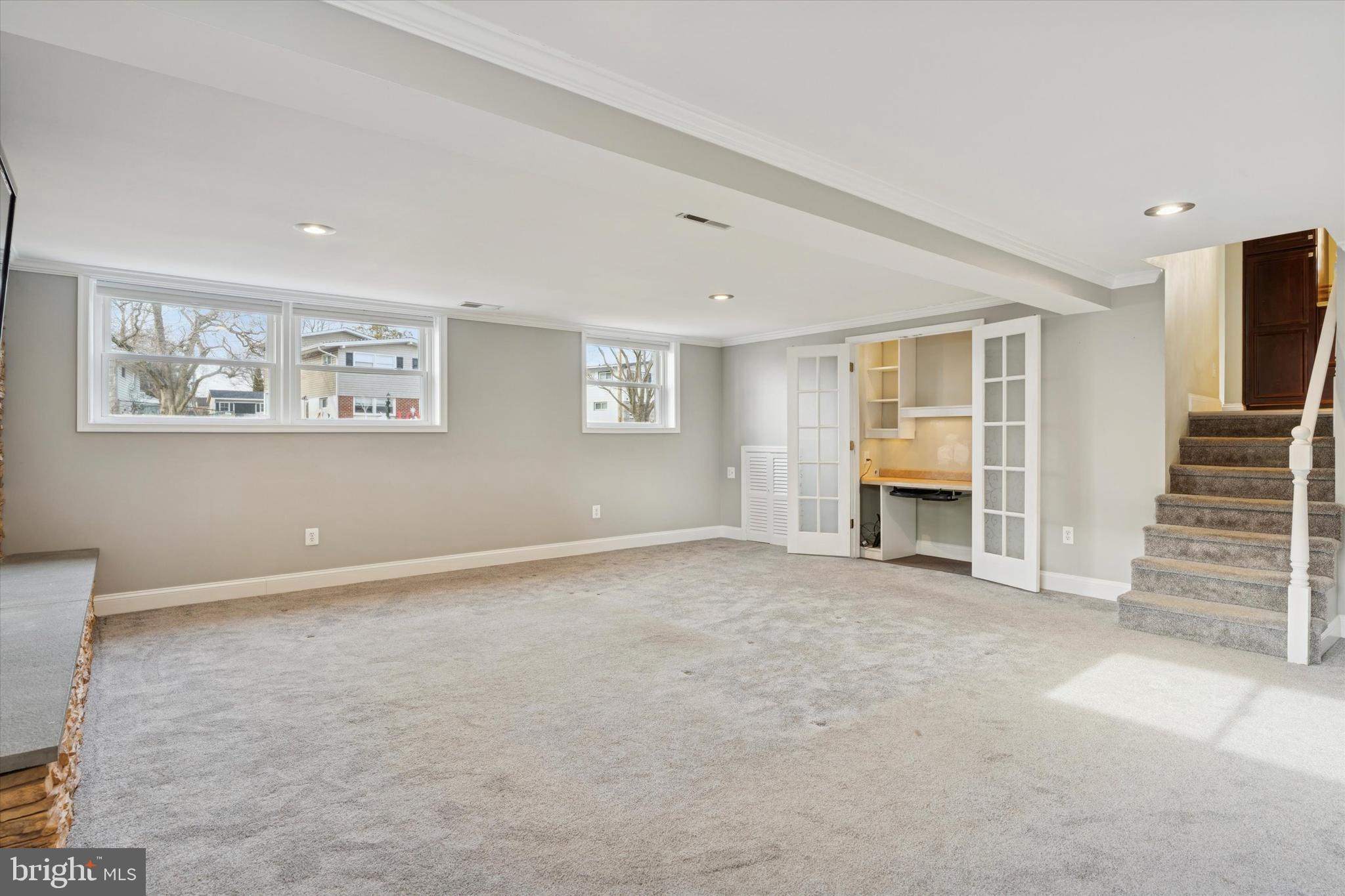 415 Milford Road Broomall, PA 19008 - Photo 17 of 29 a view of an empty room with a fireplace