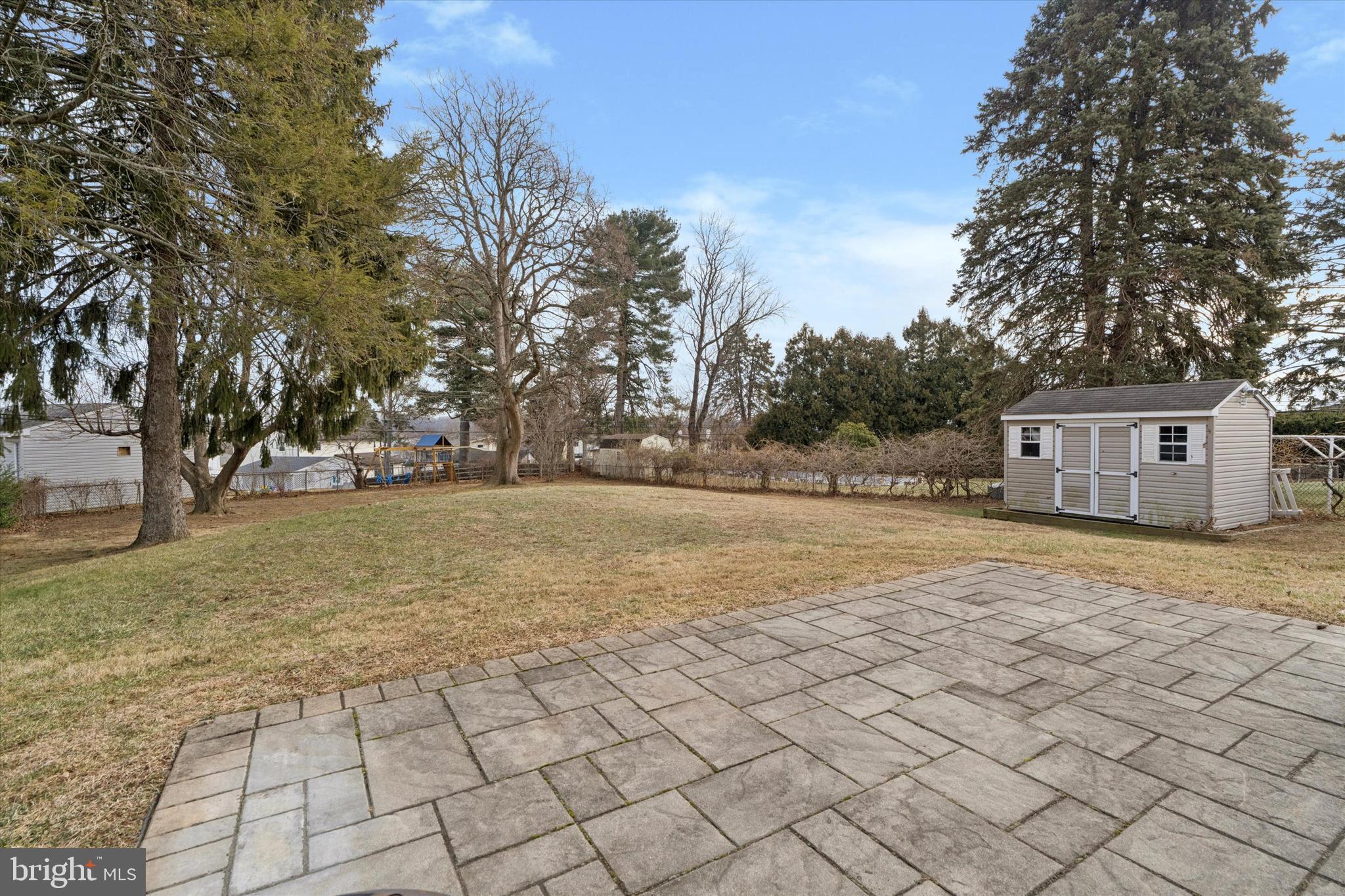 415 Milford Road Broomall, PA 19008 - Photo 22 of 29 a big yard with trees